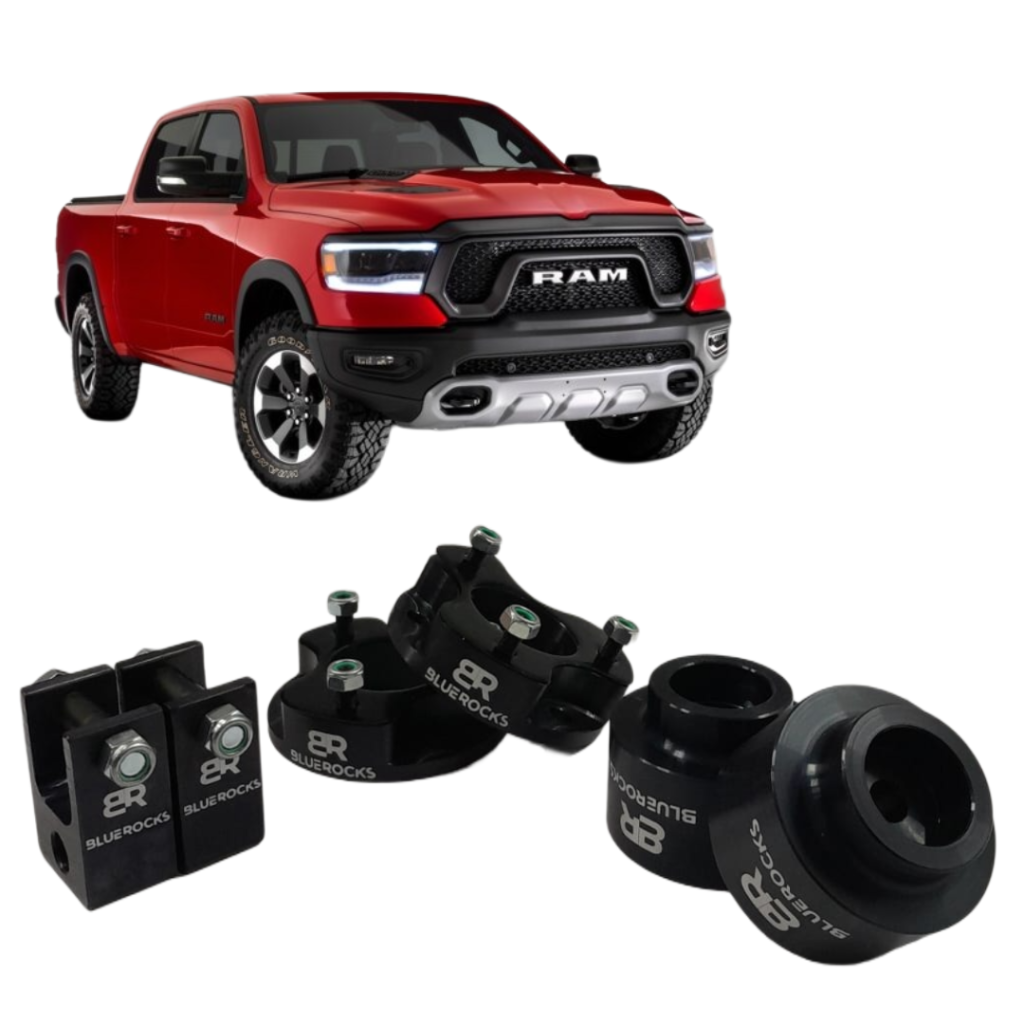 Kit Lift Completo Ram Rebel Classic Polegadas Blue Rocks