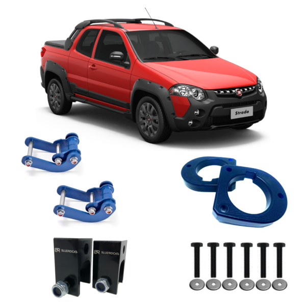 Kit Lift Strada A Polegadas Jumelo Blue Rocks