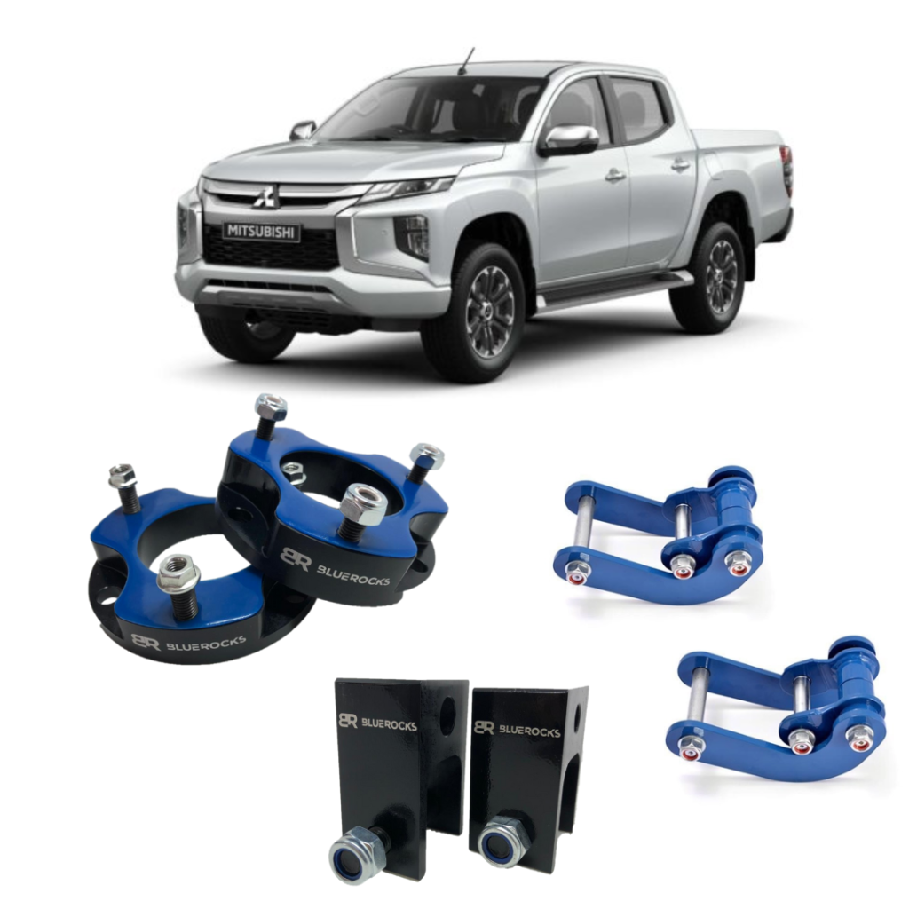 Kit Lift Mitsubishi L A Polegadas Jumelo All New