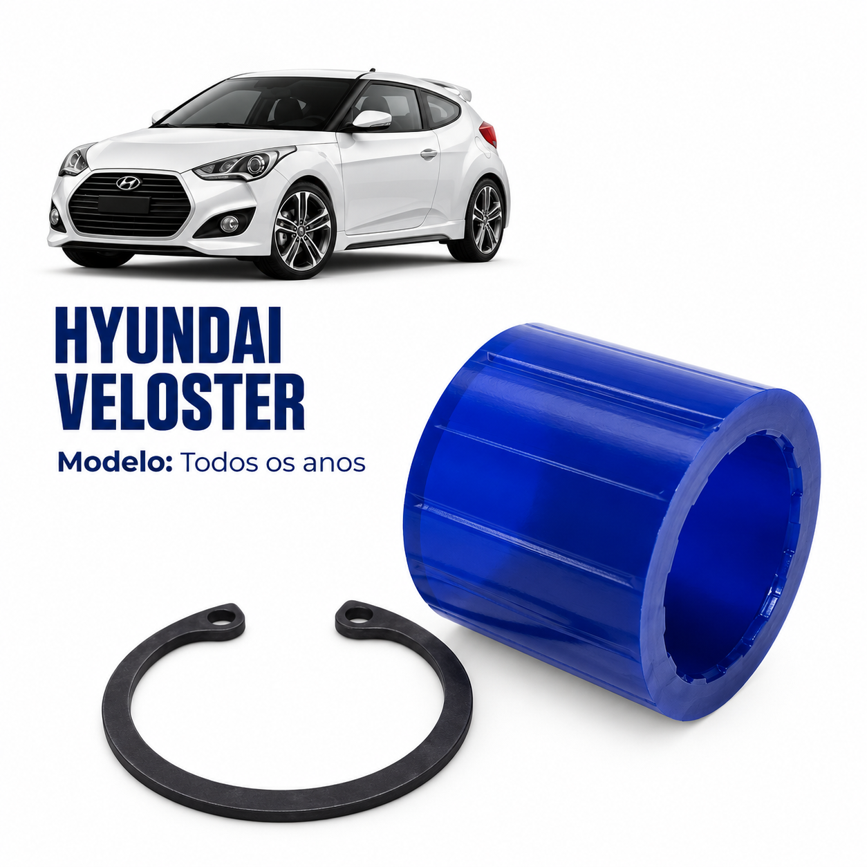 Bucha da Direção - Megane / Megane Grand Tour / New Fiesta / Ford Ecosport - Imagem 2
