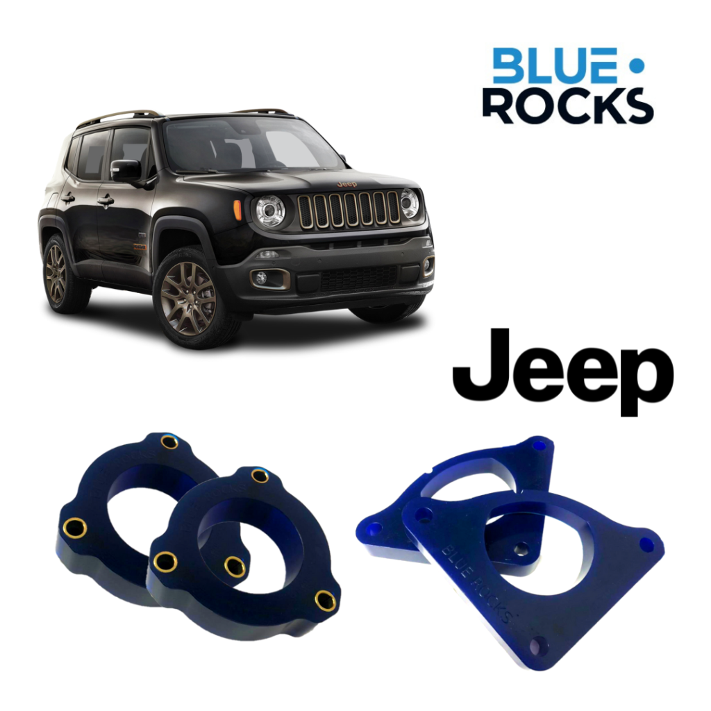 Compass Lift Kit KIT LIFT COMPLETO JEEP RENEGADE/COMPASS – 1 POLEGADA – Blue Rocks