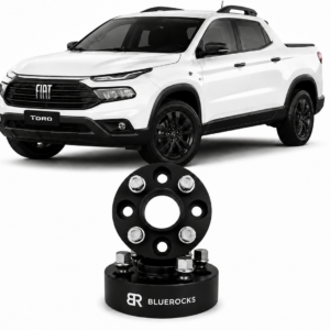 PAR - ALARGADOR/ESPAÇADOR DE RODA - FIAT TORO - 38MM